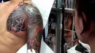 Half sleeve cover up