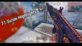 T1 Scrim Highlights | KRATOS CODM