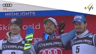 Highlights | Jansrud dominates the SuperG in Santa Caterina | FIS Alpine