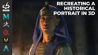 Recreating a Historical Portrait in 3D with Mahmoud Salah