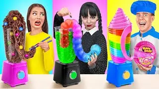 Thử thách nấu ăn giữa tôi và Wednesday | Chiến tranh nhà bếp TeenDO Challenge