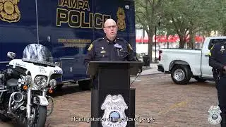 Press Conference- Operation Countdown to Safety