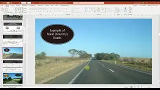 First steps into Urban road design