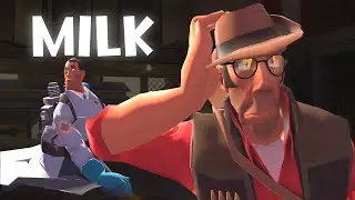 Sniper and Medic Got Milk