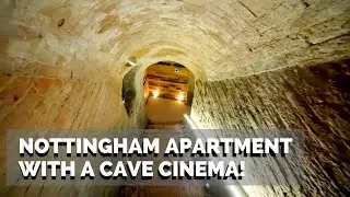 Nottingham apartment with a CAVE cinema! | Property Tour