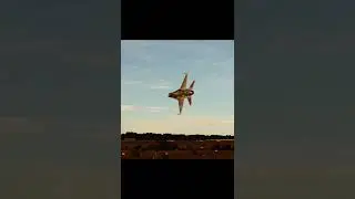 F-16 Giving Free Haircuts😁 #f16 #f16viper #f16c #f16fightingfalcon #dcsworldgameplay