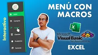How to create an interactive navigation menu in Excel (using VBA macros) - Part 1