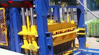 Автоматическая линия производства кирпича, плитки, бордюра QTY6-15