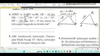 Yreni 7 ci sinif Riyaziyyat .KSQ 9. Metodik vesit.