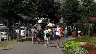 Прогулка по Лазаревскому и посетили  Колесо Обозрения