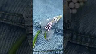 Мой первенец Мускарик!!! Цветы ручной работы. Холодный фарфор. Масло. Пастель.