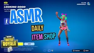 ASMR Fortnite NEW Looking Good Emote! Daily Item Shop 🎮🎧 Relaxing Whispering 😴💤