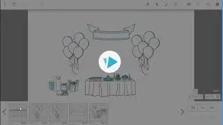 Sparkol VideoScribe - Images appear together without being drawn