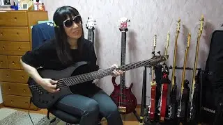 Take On Me / a-ha (Bass Cover) at 