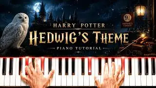 Hedwigs Theme Piano - How to Play Harry Potter Hedwigs Theme Piano Tutorial!
