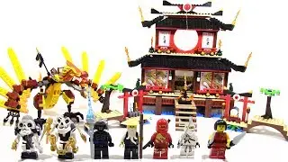 Lego Ninjago 2011 Fire Temple Review! 2507