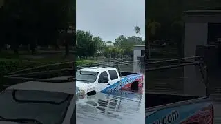 Hurricane Debby flooded this local business in Sarasota, #hurricanedebby #sarasota