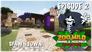 Mineshaft Madness & Into The Nether! - Minecraft SMP: Zoo and Wild Animal (ZAWA) Mod - S3E2