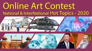 Online Drawing and Painting Competition | Poster Art Contest |  National and International Art Event