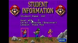 Academic August 2021 Episode 1   Mario Teaches Typing Overview and Hands On