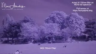 Kolari 720nm IR filter on Sony NEX5 IR