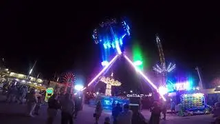 Очень страшные карусели в Анапе