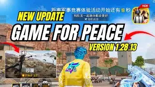 GAME FOR PEACE 2024 🏜 Latest version v1.28.13 ✅ Full Gameplay ( 4K Graphics, new map, veapon,car) 🇨🇳