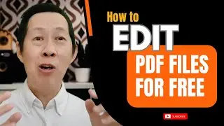 How to Edit PDF File on PC & Laptop for Free | Work Productivity Tips