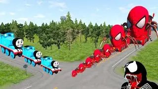 Big and Small Spider Man || BeamNG Drive