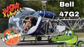 Bell 47G2 Helicopter Tampa Florida