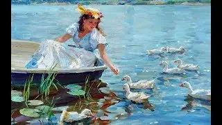 Любовь Казарновская - На лодке