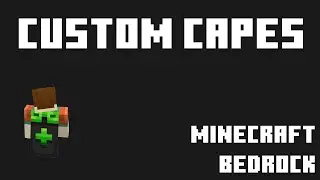 Custom Capes in der Minecraft Bedrock Edition! | Minecraft Bedrock/Windows 10 & 11 only | DerCoderJo