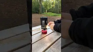 Making Tea Outside with the Jetboil ☕️ 
