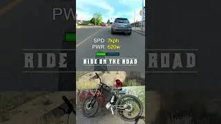 Cruise the Park and Ride the Roads on the same ebike #ebikelife