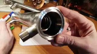 Deflegmator based on a Dimroth condenser Absolute distillation column