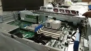 How to add parts on DL380 Gen10 HPe server