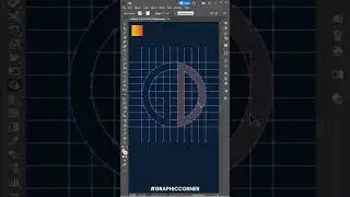 GD Logo Design Adobe Illustrator | #shorts #illustrator