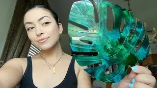 HUGE RESIN MONSTERA LEAF