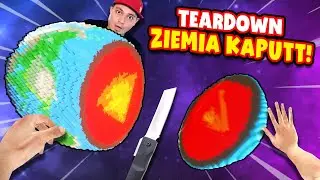 I cut a PLANET in half in TEARDOWN! 🪐