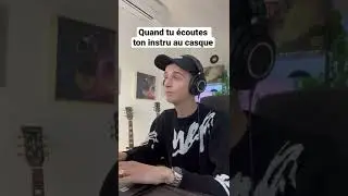 Écouter son instru aux enceintes VS au casque