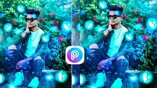 GLOWING BUTTERFLY - Photo Editing Tutorial in PicsArt - Narayan Khorwal