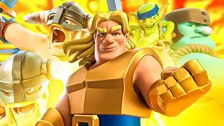 12 ПОБЕД  В ГРАНДЕ! НОВАЯ ИМБА ДЕКА С ЗОЛОТЫМ РЫЦРЕМ. CLASH ROYALE