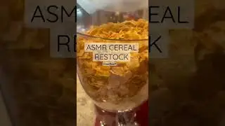 ASMR CEREAL RESTOCK!! 