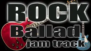 rock ballad backing track