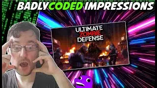 Your Not Locked In With Me, I'm Locked In With YOU! - Ultimate Zombie Defence 2 Gameplay