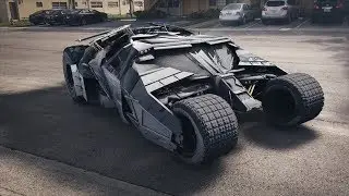 Batimóvil afuera de mi casa???