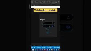 Como validar o usuário no Python  kivymd ?