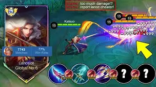 TOP SUPREME LANCELOT 100% PERFECT FULL DAMAGE BUILD 2024!! ☠️ (Must Try! 👌)