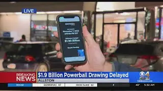 Powerball drawing for $1.9 billion jackpot delayed