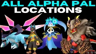 Palworld: All 43 Alpha Pal Boss Locations | Field Bosses